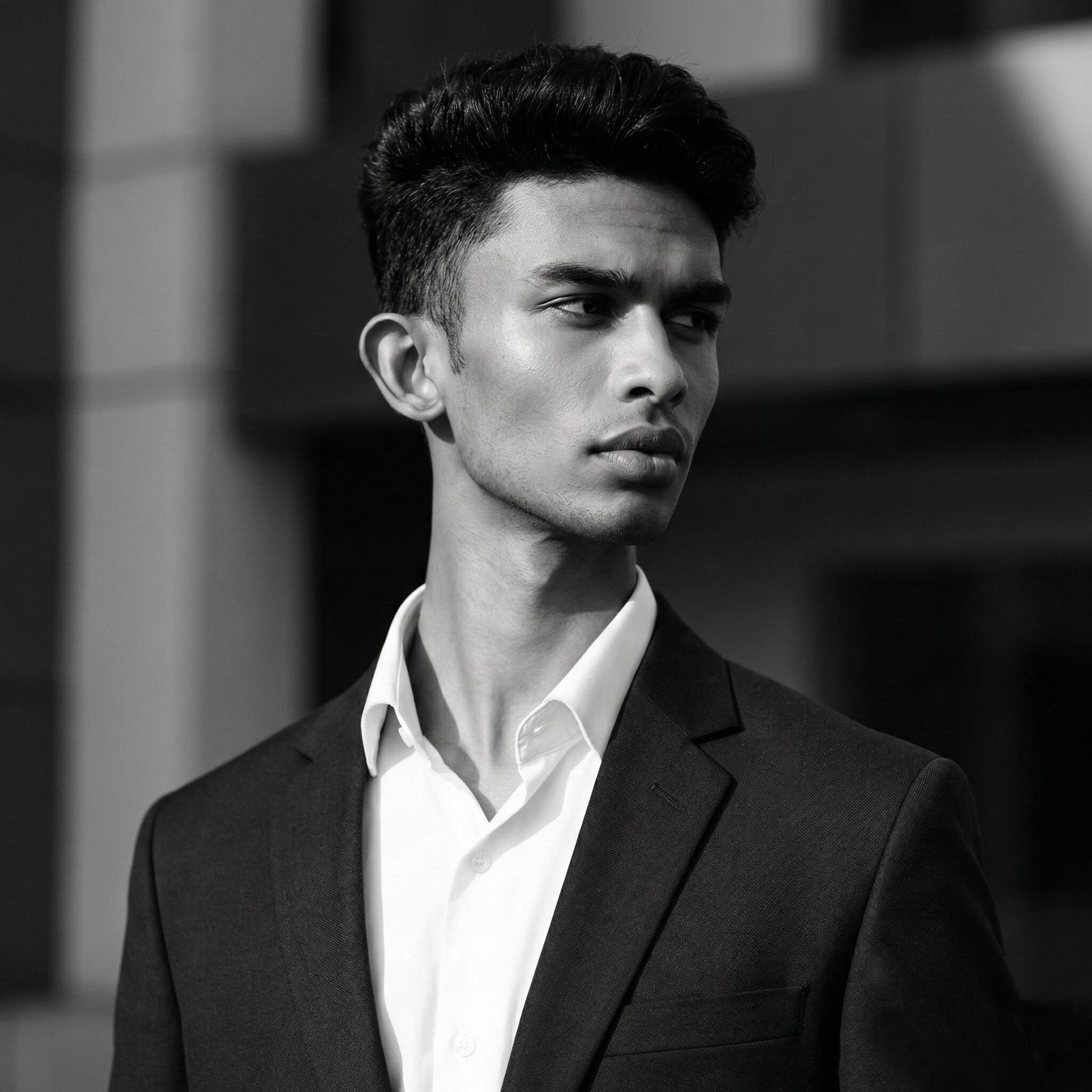 Portrait of Siddhartha, digital architect
